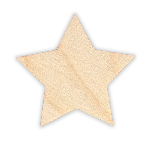 Holzfigur Stern