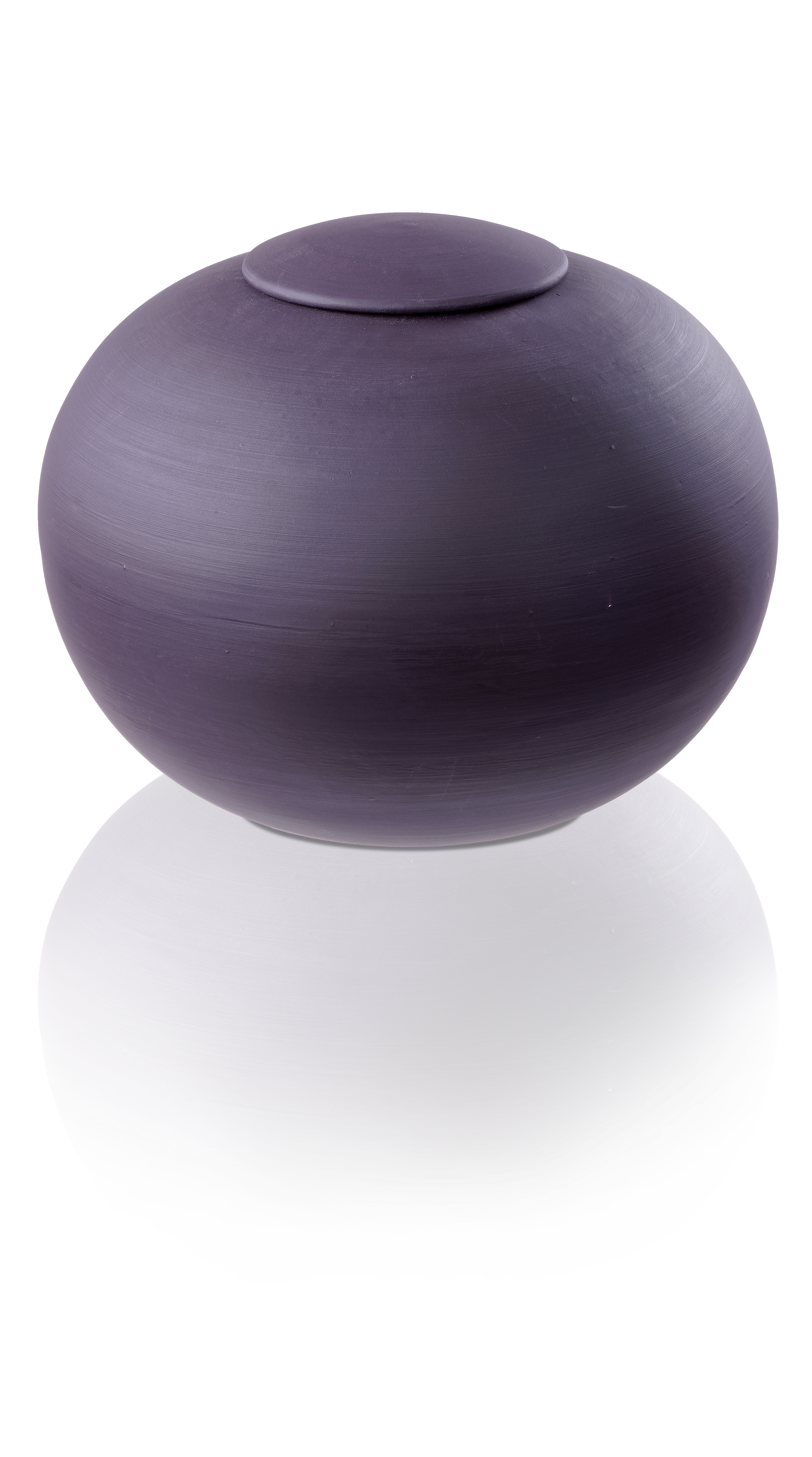 ★ Keramikurne Meridia, Aubergine