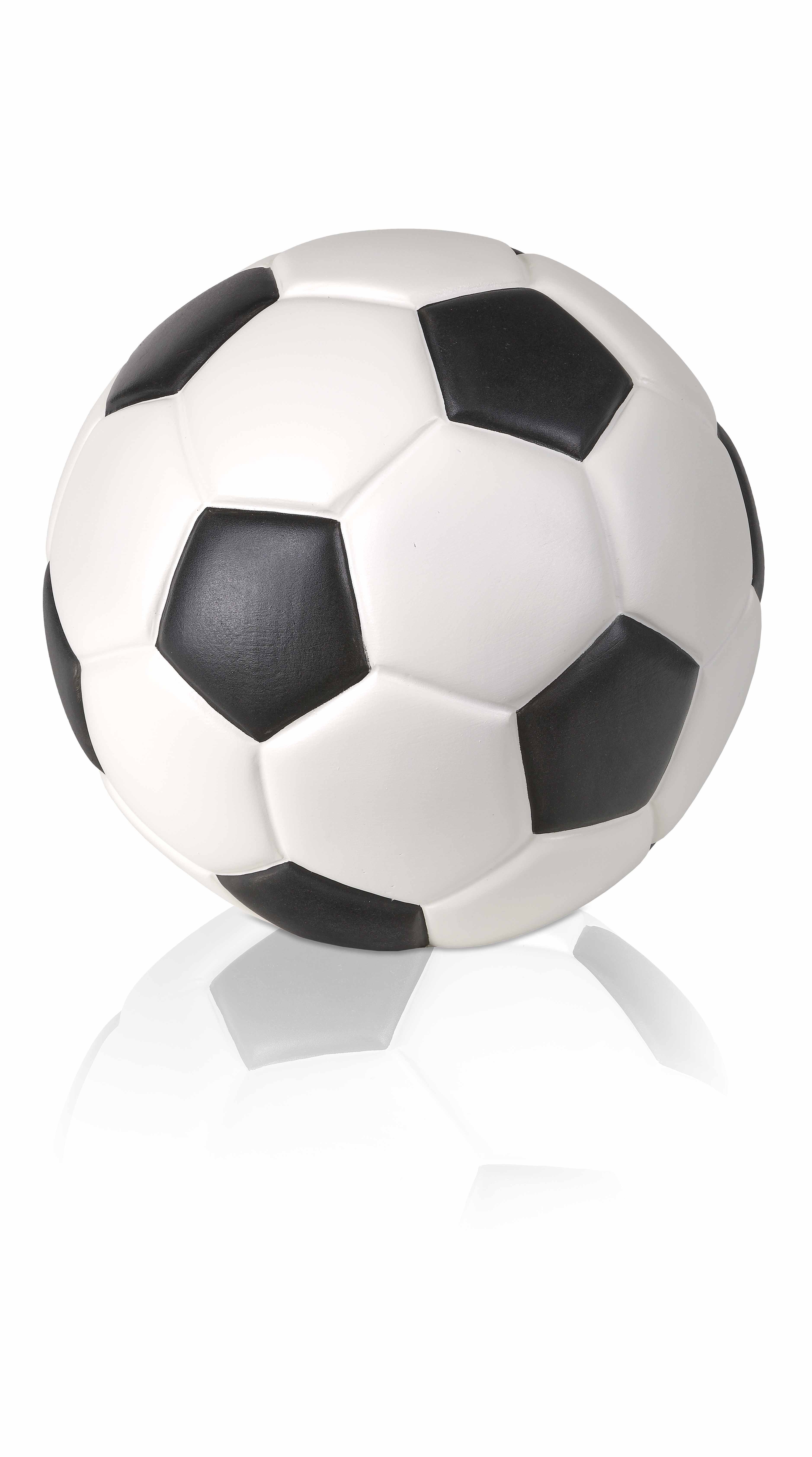 Holzurne Ball, Linde, bemalt