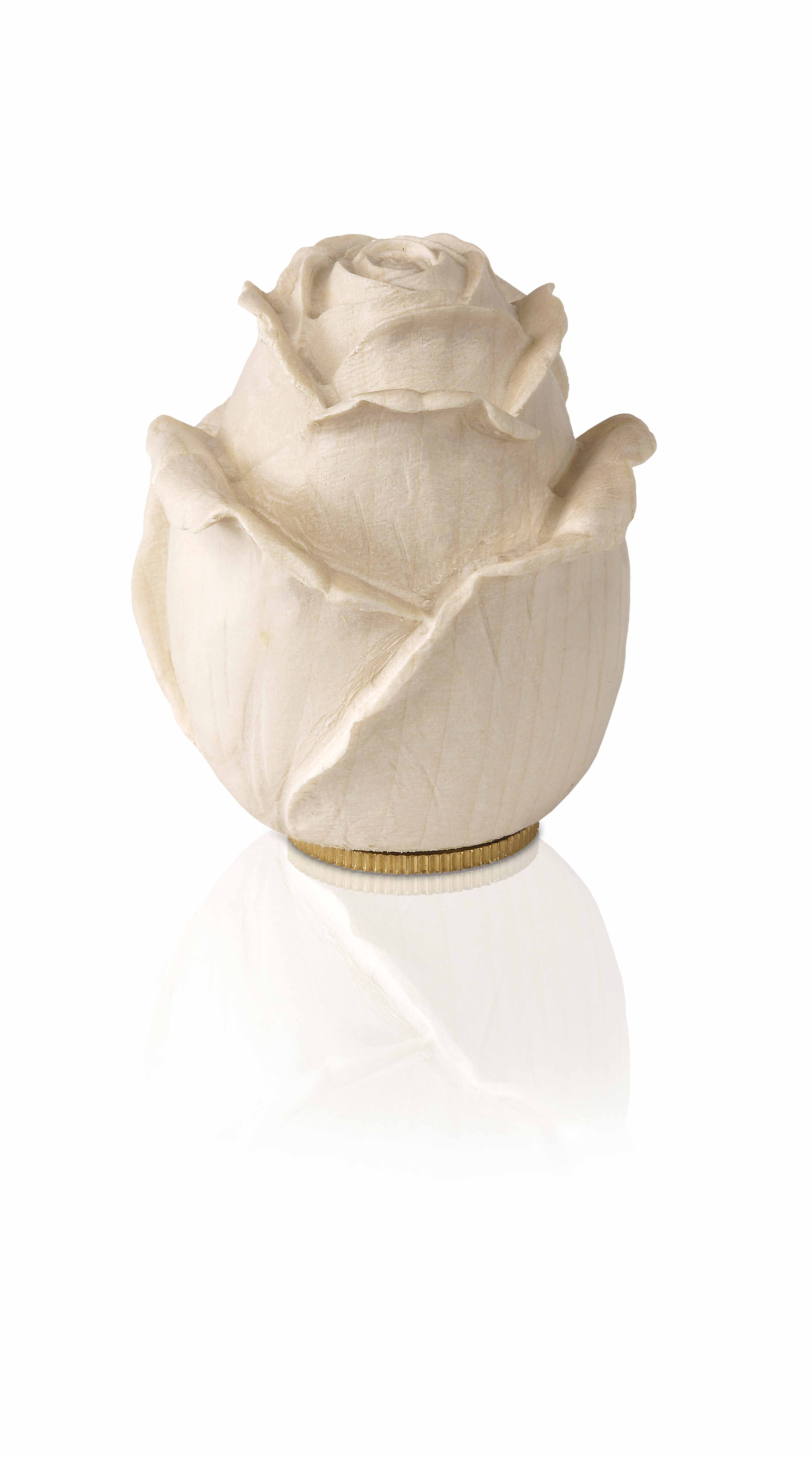 Holz Kleinurne Rose, Ahorn, Schraubverschluss