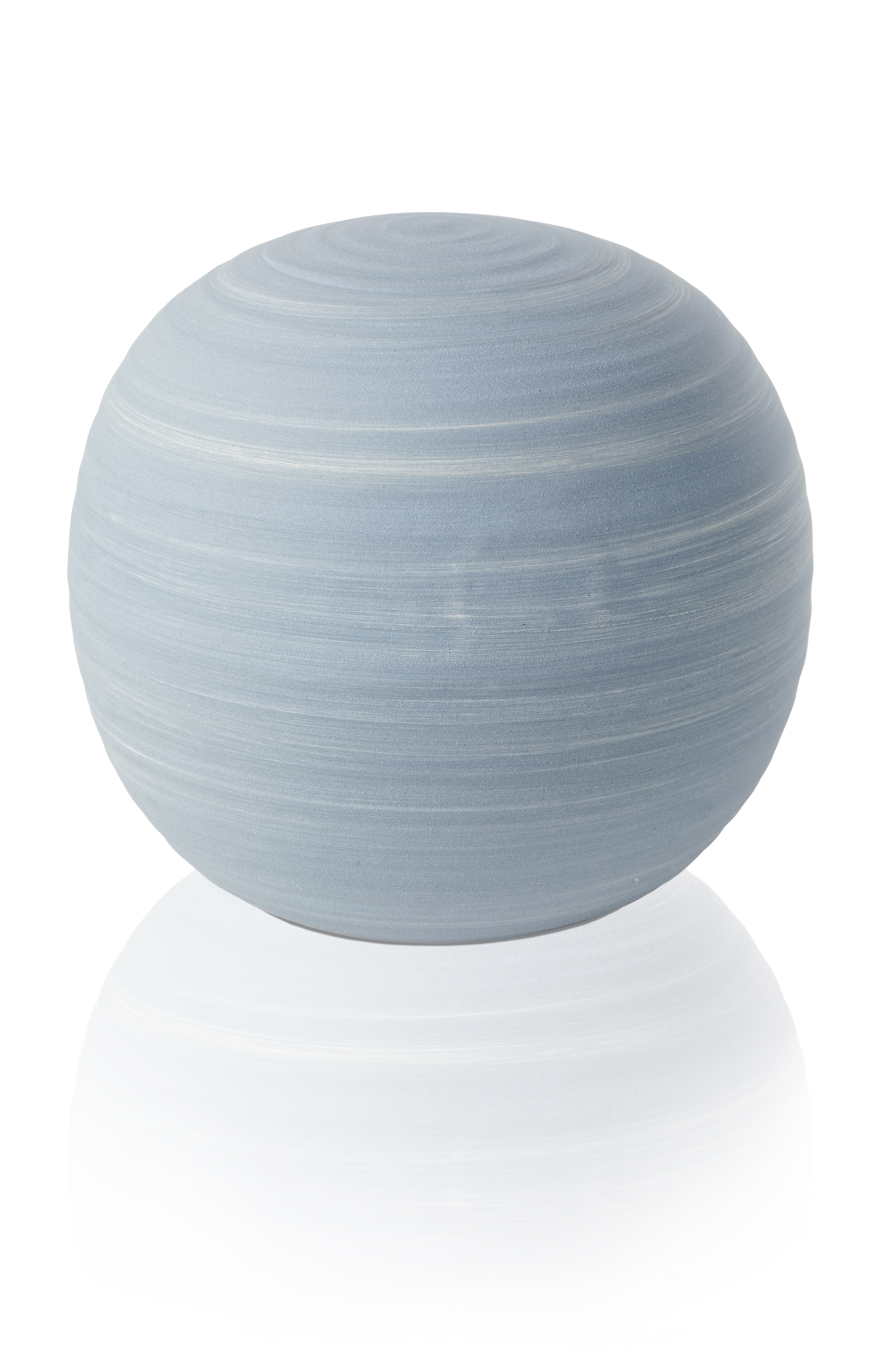 Tonurne, Kugel, blau