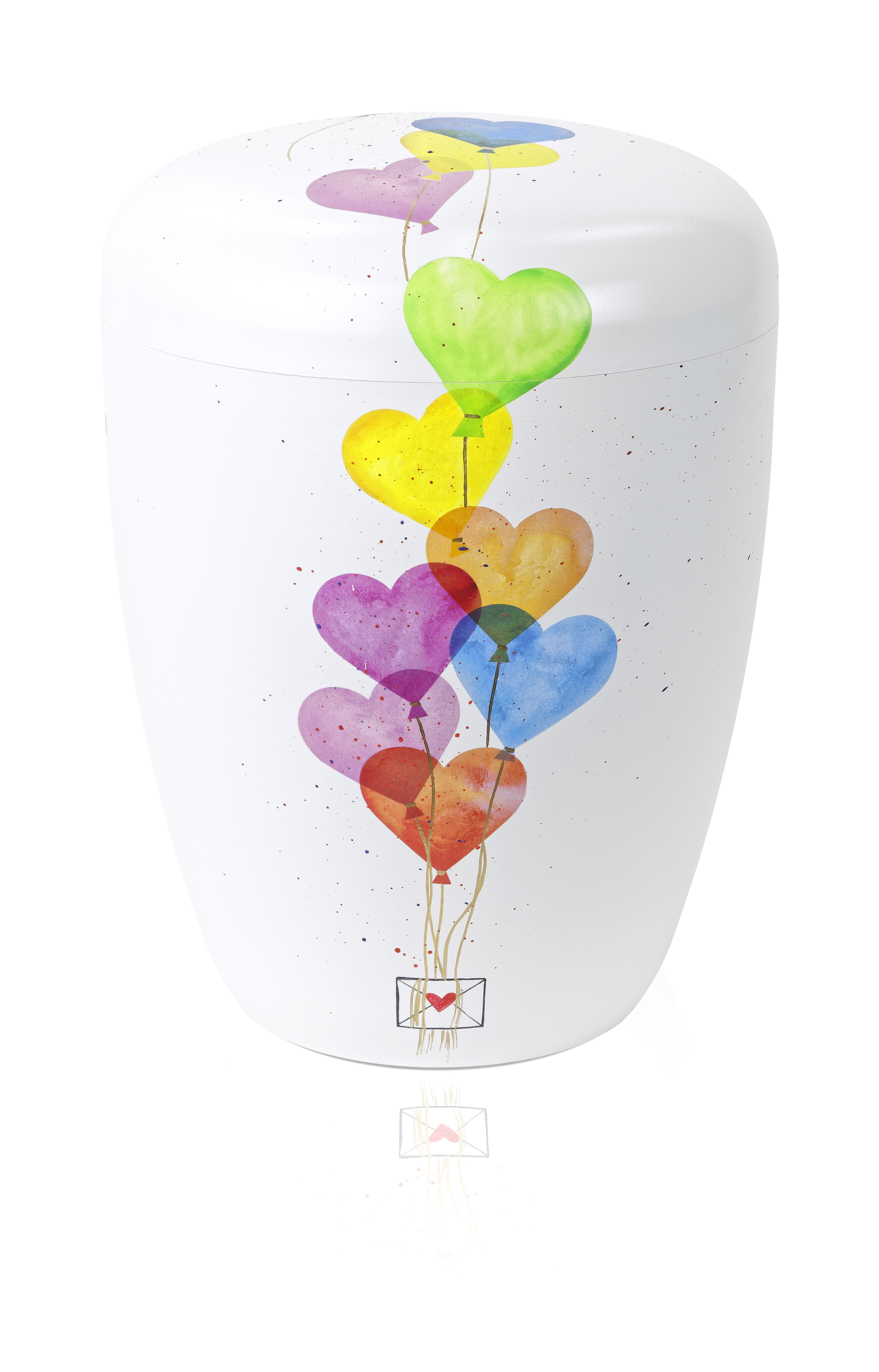 Ökourne, Luftballons, weiss