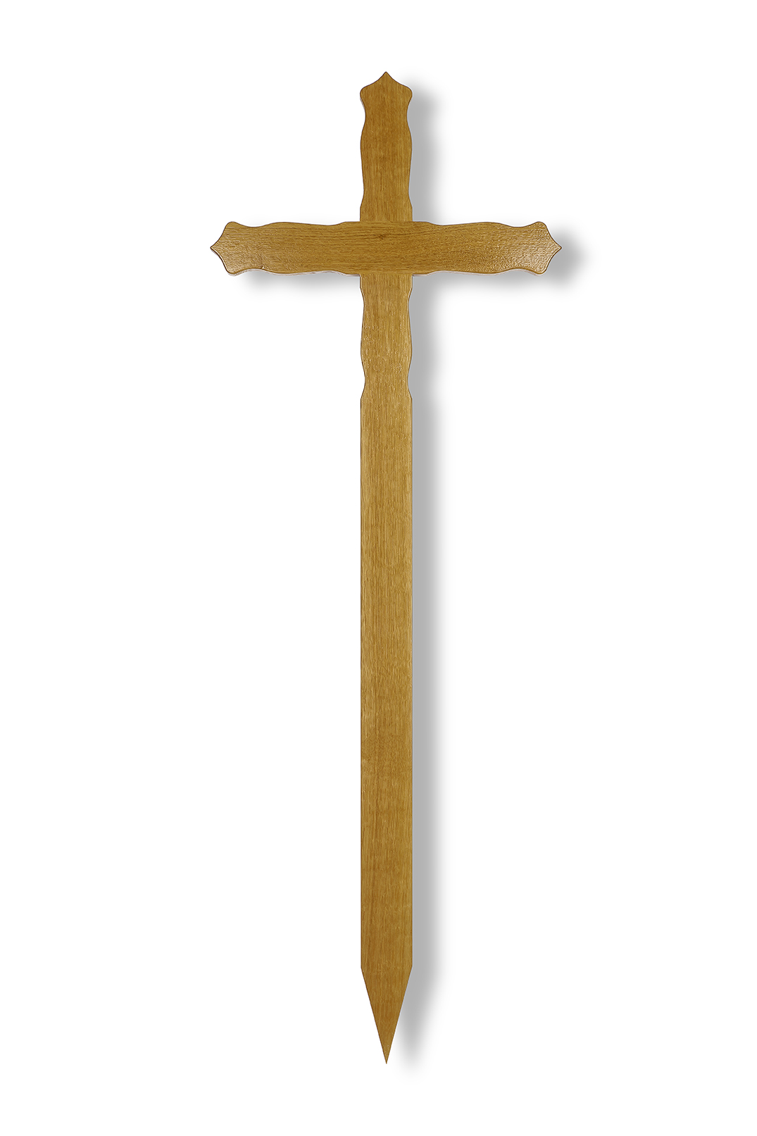 Grabkreuz Eiche geschweift (70mm)
