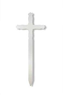 Grabkreuz Eiche geschweift (70mm)