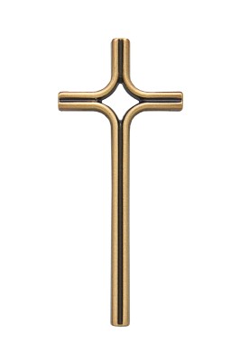 Emblem für Holzurne: Kreuz