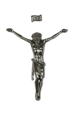 Christuskörper 25 cm Nickel