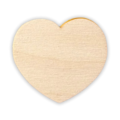 Holzfigur Herz