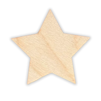 Holzfigur Stern