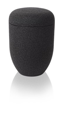 Ökourne, Sandbeschichtet, schwarz
