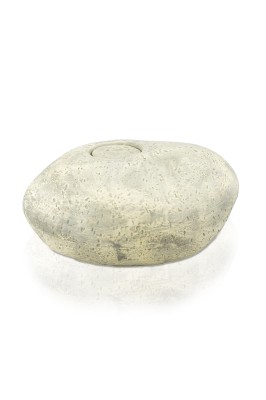 Wasserurne, grau/beige, schnell löslich