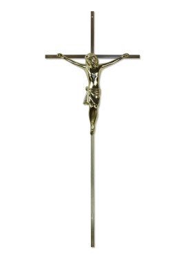 Sargkreuz mit Christus Gold