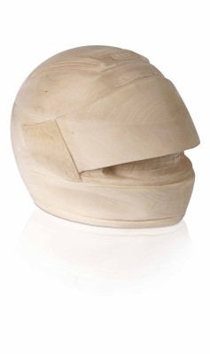Holzurne Helm, Linde, roh